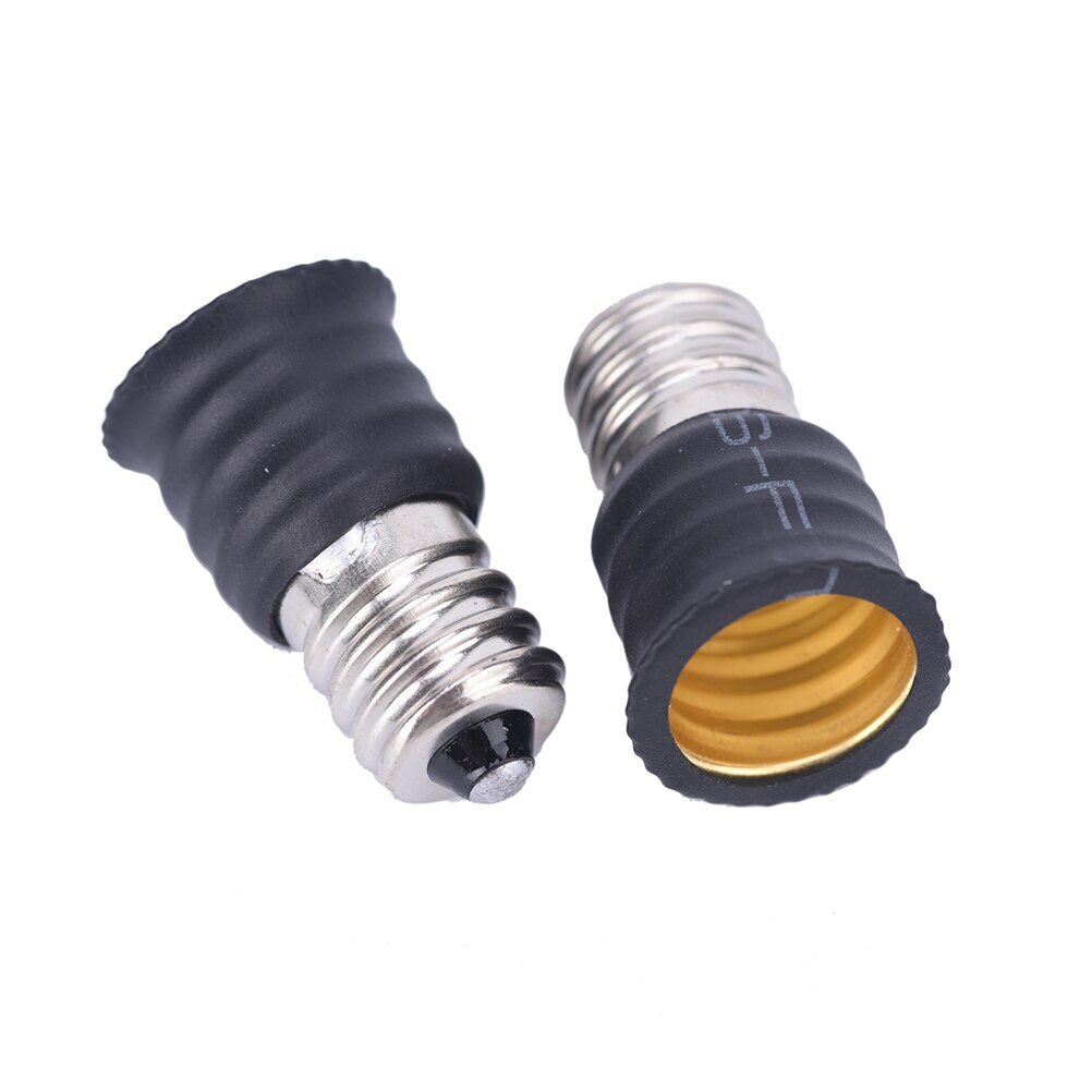 10pcs E12 TO E14 BASE LED BULB LAMP LIGHT SCREW HOLDER ADAPTER SOCKET CONVERTER