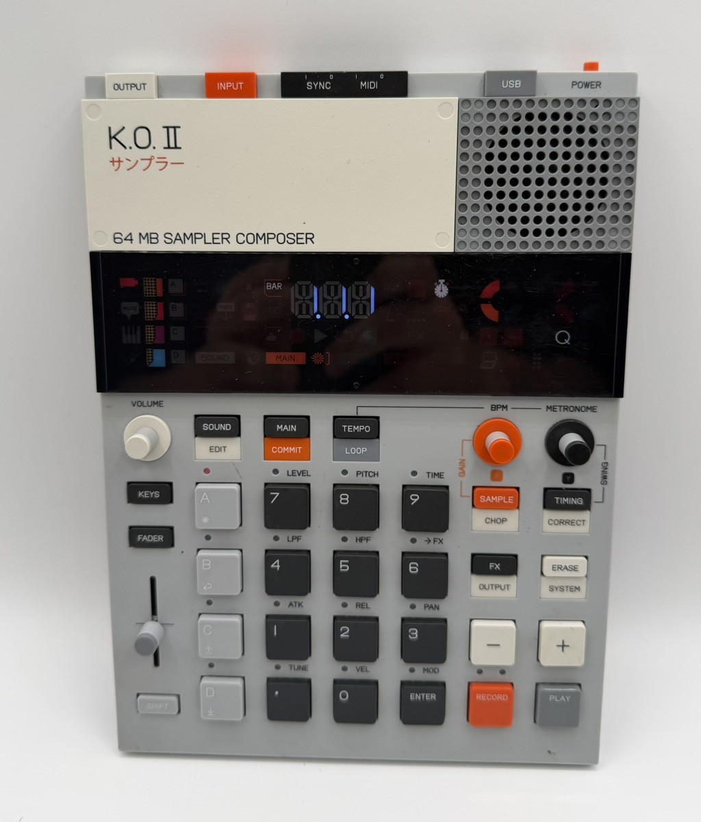 Teenage Engineering KO II 64 MB Sampler Composer
