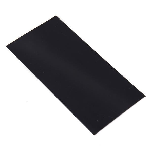 Black  head of guitar Veneer Shell Sheet For Guitar  Making Parts