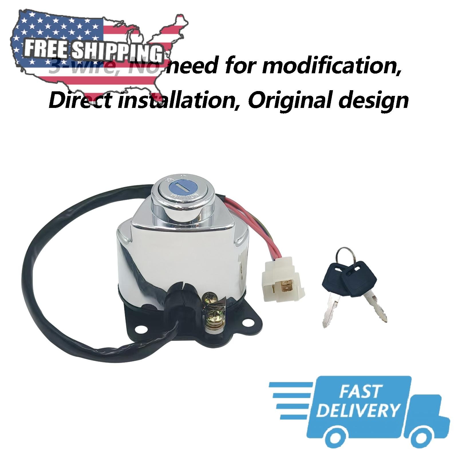 Ignition Switch For 01-24 Honda Shadow Aero 750 Shadow Spirit 750 Shadow ACE 750