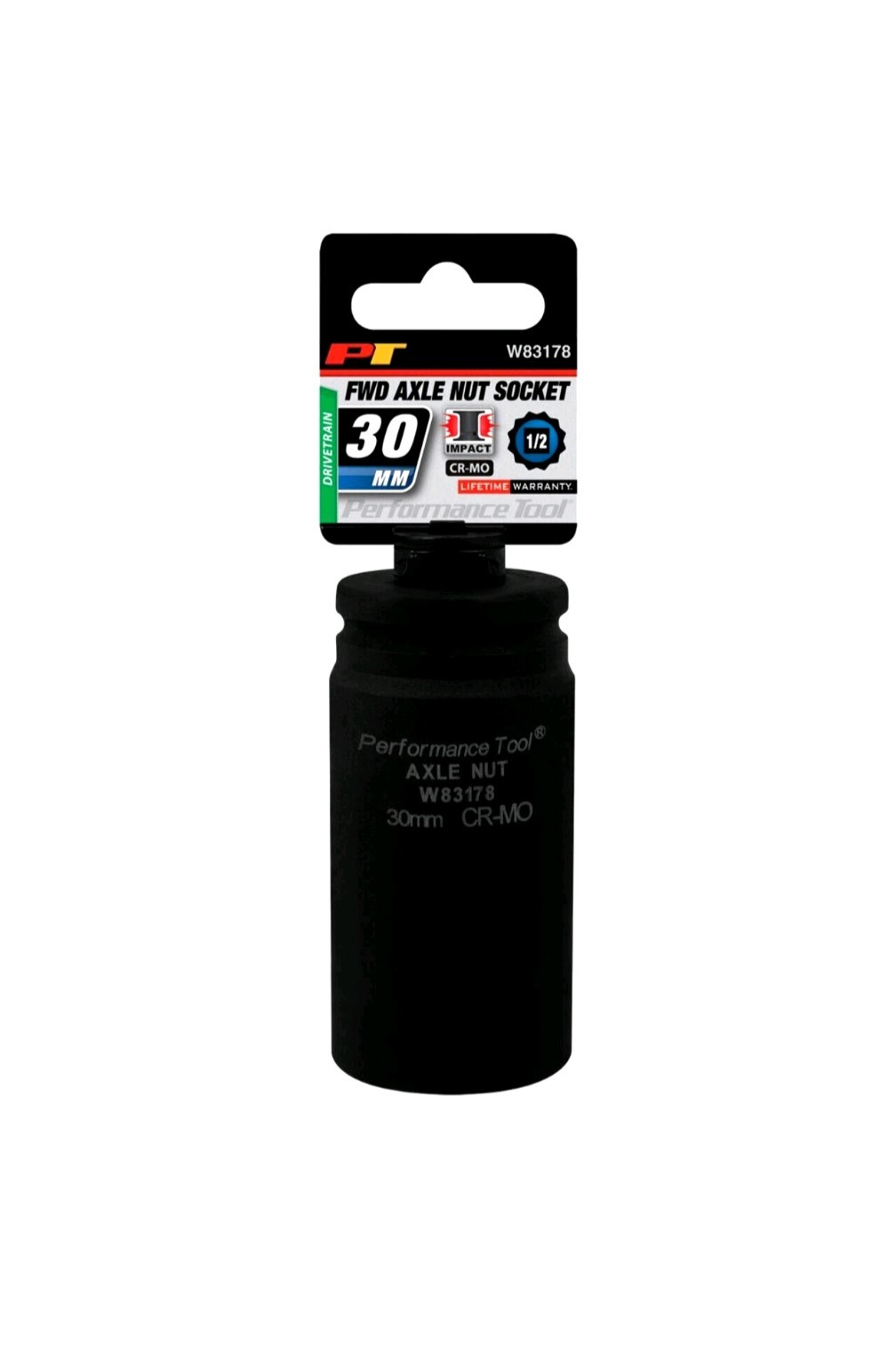 Performance Tool W83178 - 12 Point 30 mm Axle Nut Socket