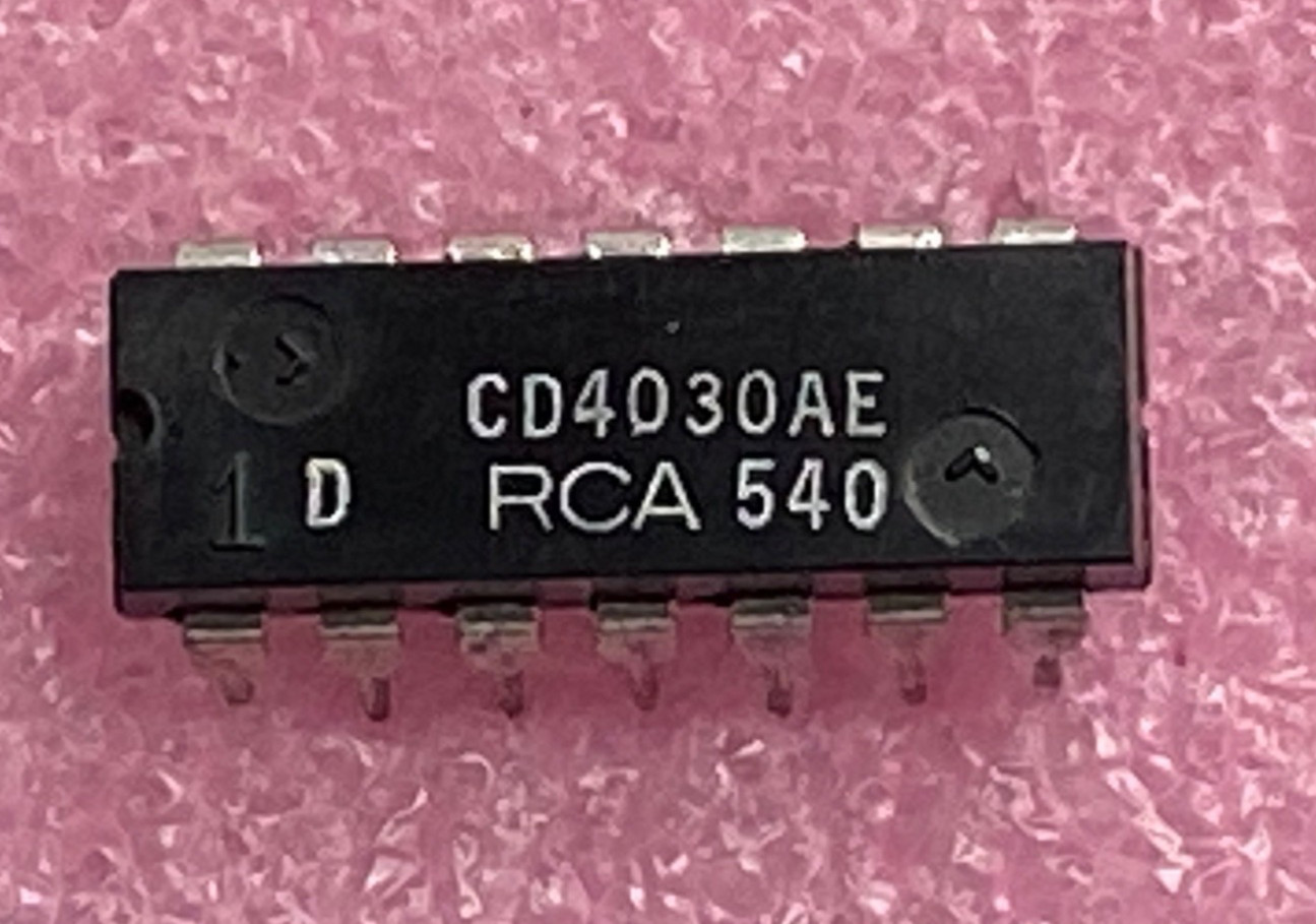 RCA CD4030AE Quad exclusive-or gates Integrated Circuit