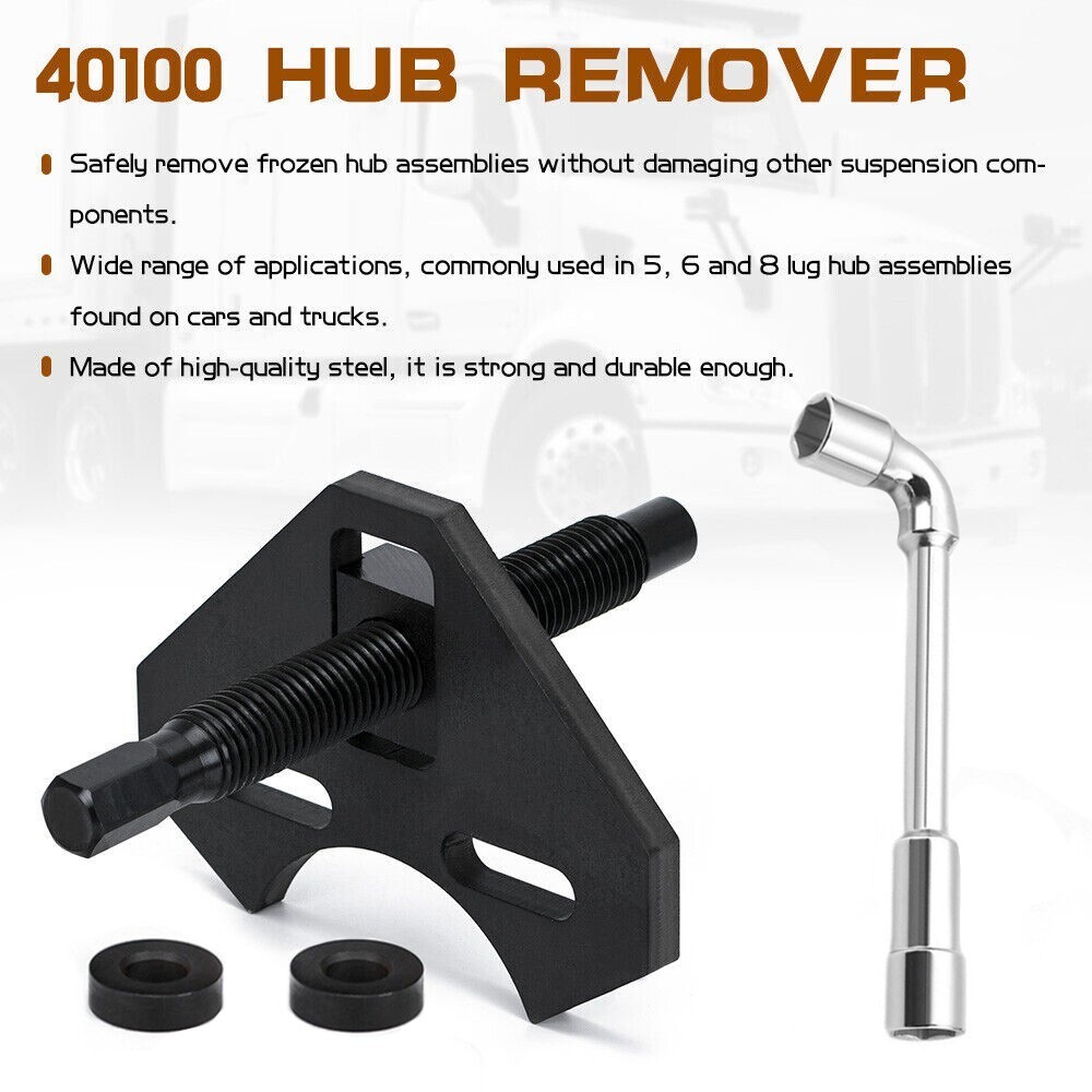 Lisle 40100 Heavy Duty Hub Remover Tool for Car & Truck Wheel Hub Extraction