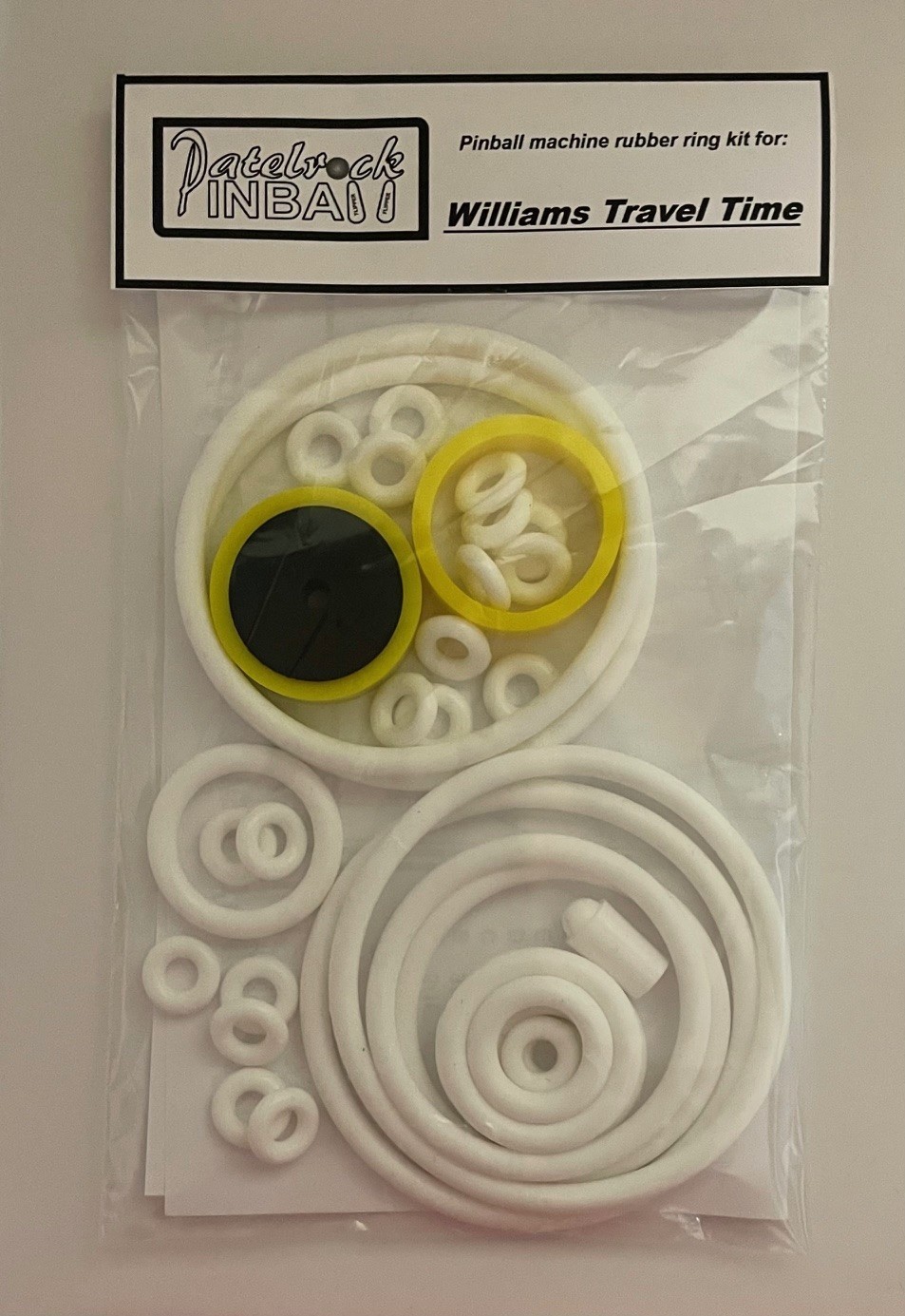 1973 Williams Travel Time Pinball Machine Rubber Ring Kit