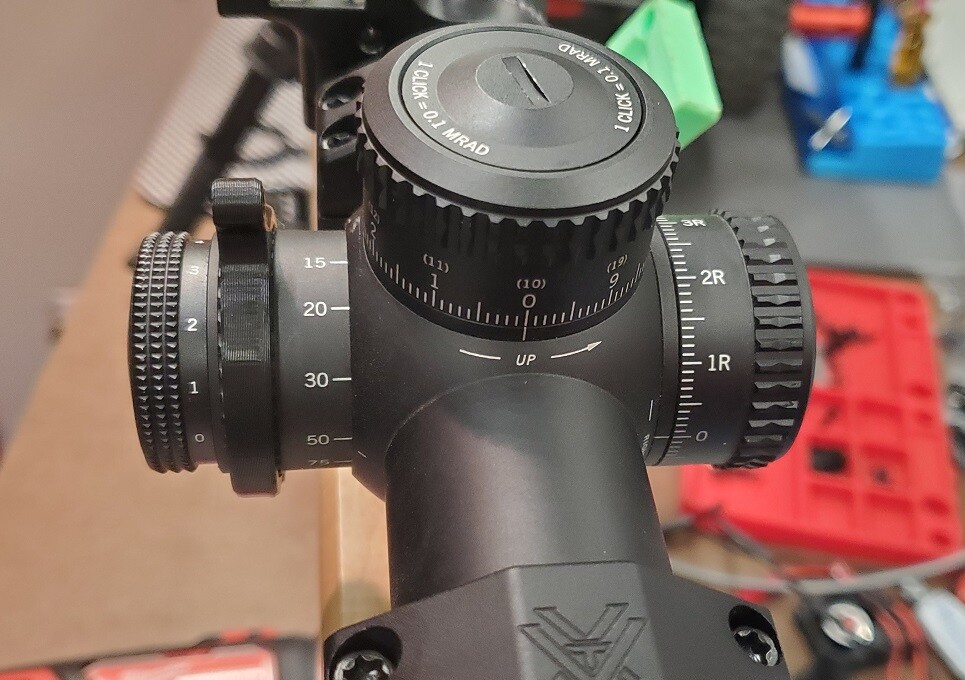 Parallax Throw Lever Vortex Strike Eagle 5-25 FFP
