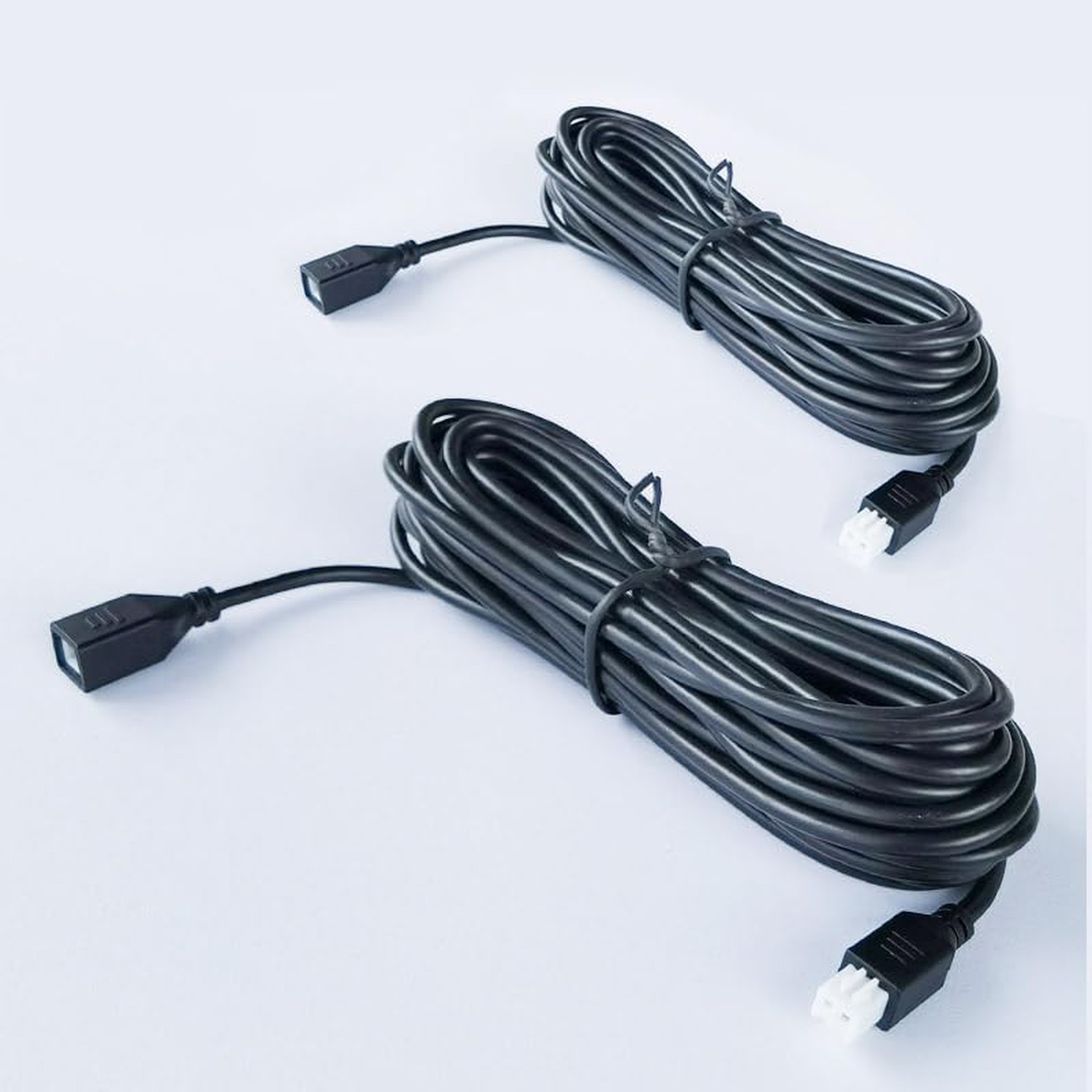 2 Pcs Parking Sensors Extension Cord Parktronic Backup Radar 2 Pin ... Fast Ship