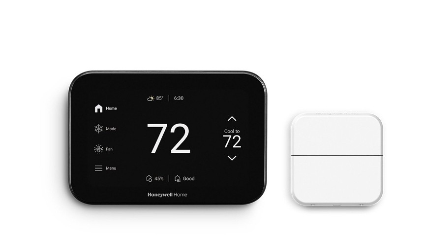 Honeywell YTHX1200B6 ElitePRO S1200 Smart WiFi Thermostat w/ Room Sensor Black
