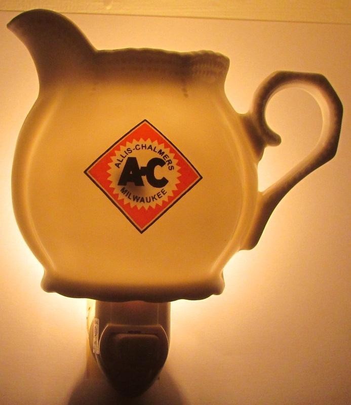 Charming Allis Chalmers Kitchen Porcelain Night Light