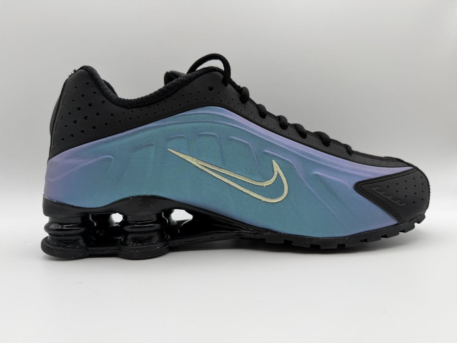 Nike Shox R4 [IF4849-500] Sapphire /Light Liquid Lime Men's Shoes