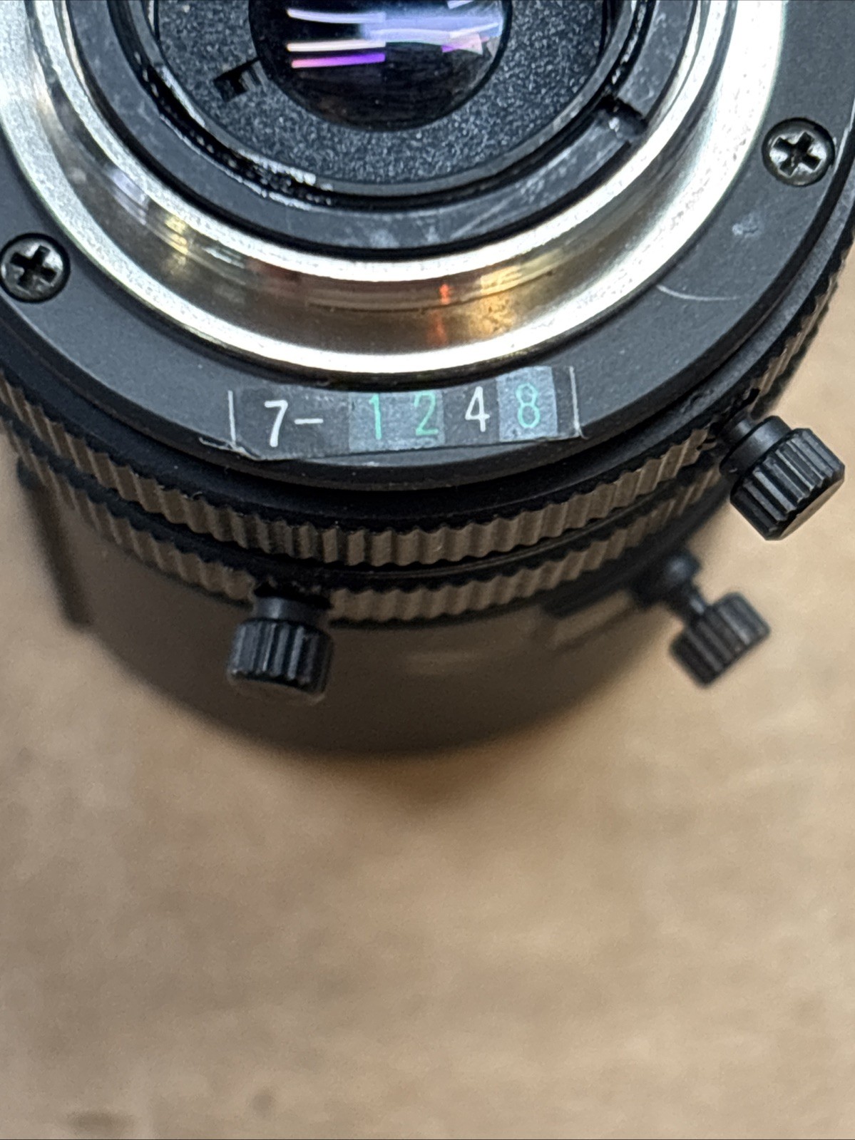 3.0 - 8.0mm CS Manual Iris Lens F1.4