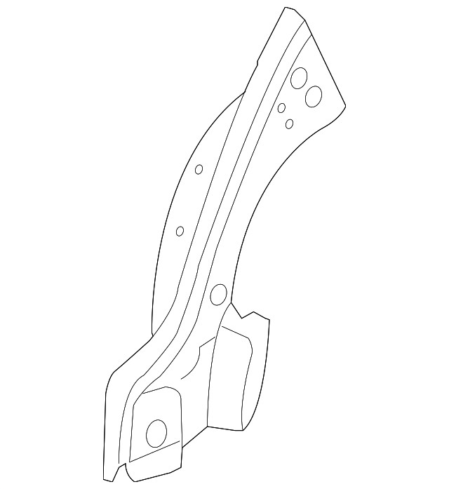Genuine Honda Quarter Panel Extension 64720-S9V-A11ZZ