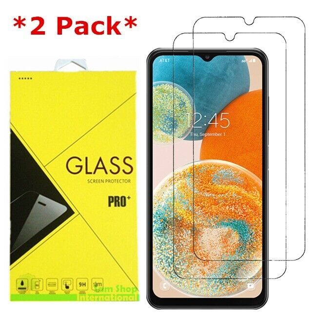 2Pack Premium Real Tempered Glass Screen Protector For Samsung Galaxy A23 5G