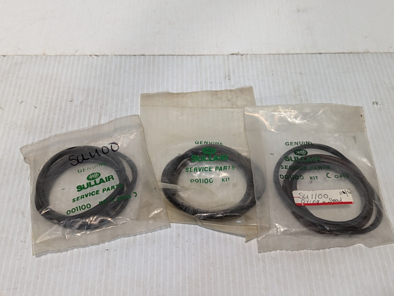 Lot of 3 Sullair 1100 Filter Seal Kit(s)