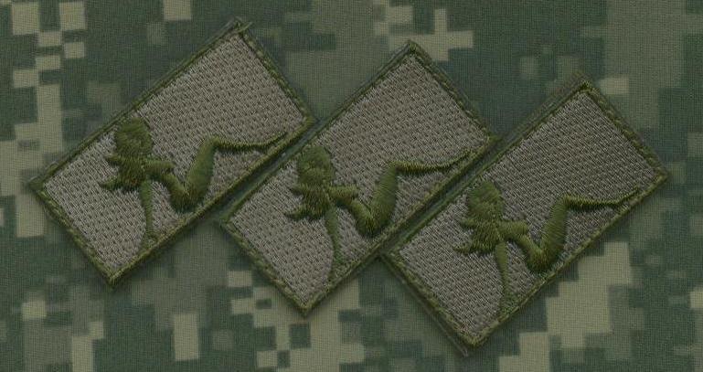 JSOC US ADVISORS SFG SAS SP OPS JTF SP OPS 1" X 2" velkrö TAB: Mud Flap Girl X 3