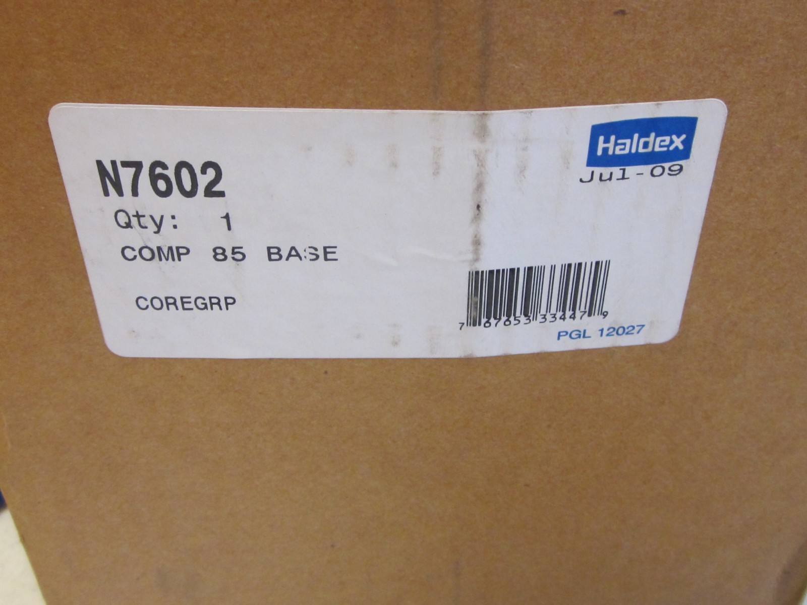 Air Compressor Haldex N7602 E1850 from CaseIH-NEW OEM-No core return needed