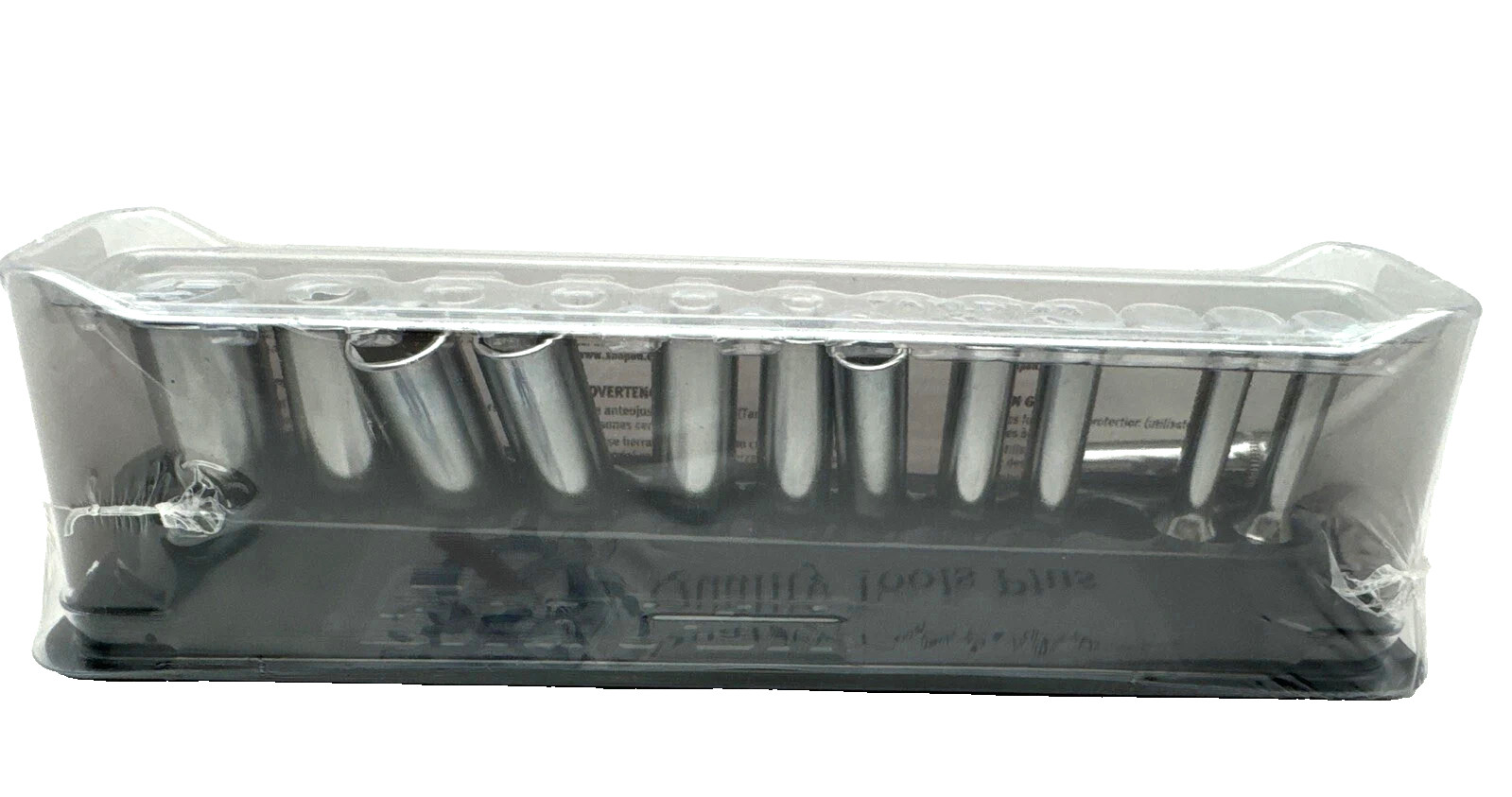 Snap-on Tools 12pc 1/4" Drive METRIC 6pt Chrome Deep Socket Set 112STMMY USA NEW