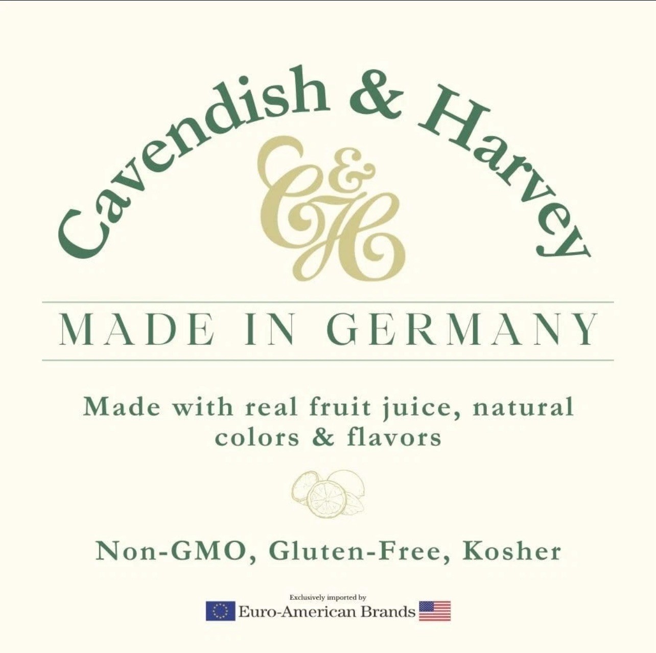 4 PK - Cavendish & Harvey | Variety Flavor Hard Candy Drops | 7 oz Tin