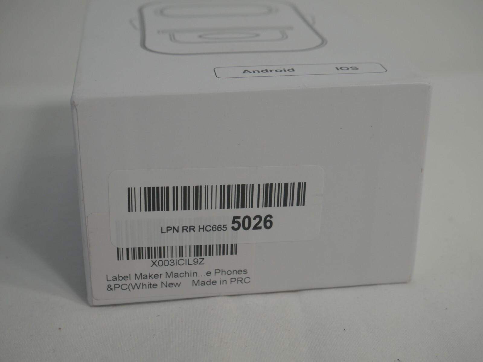 MARKLIFE Label Maker Machine with Tape P50-2 Inch Portable Barcode Label Printer