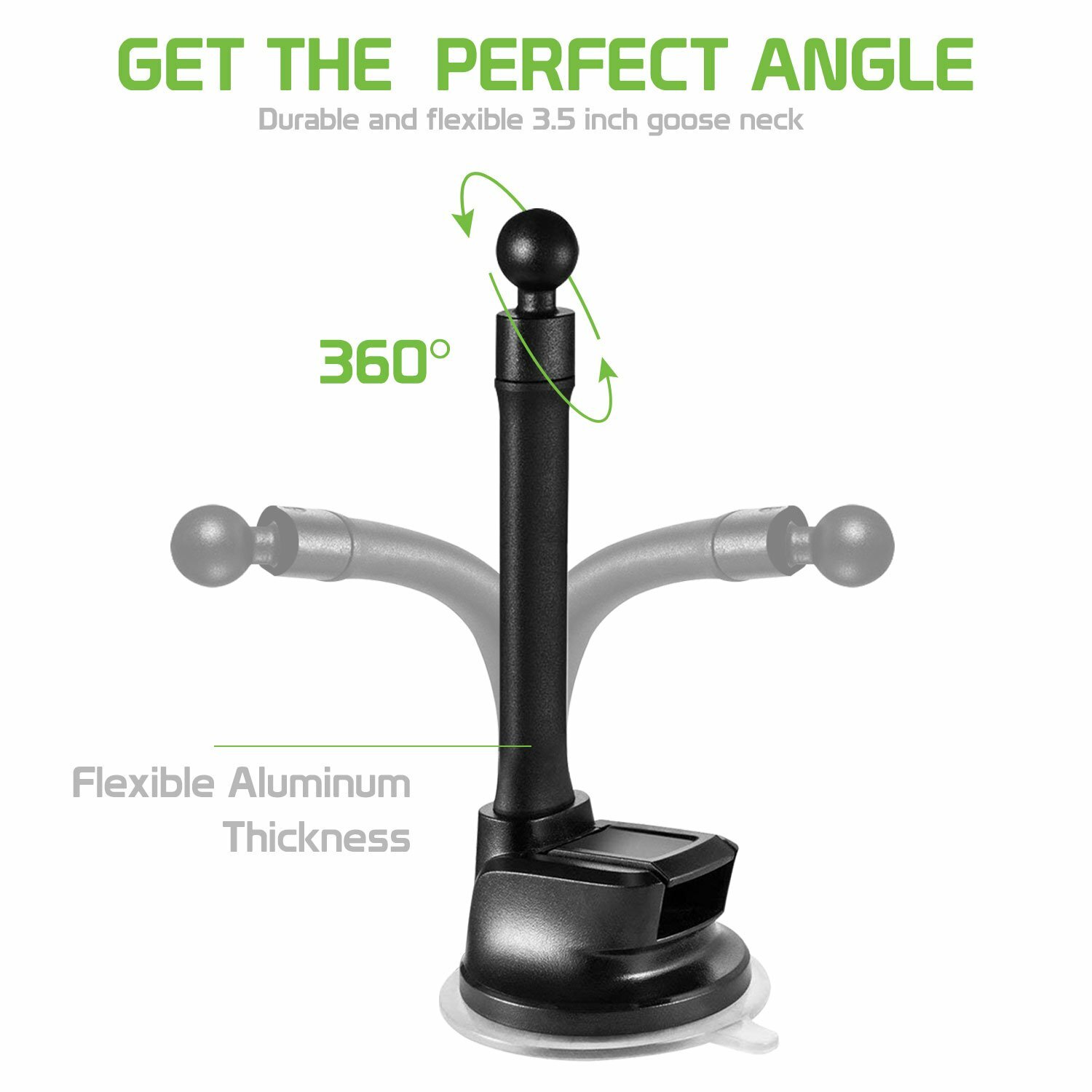 Windshield & Dashboard Cell Phone Holder Mount for iPhone 13 Pro Max Mini 12 11