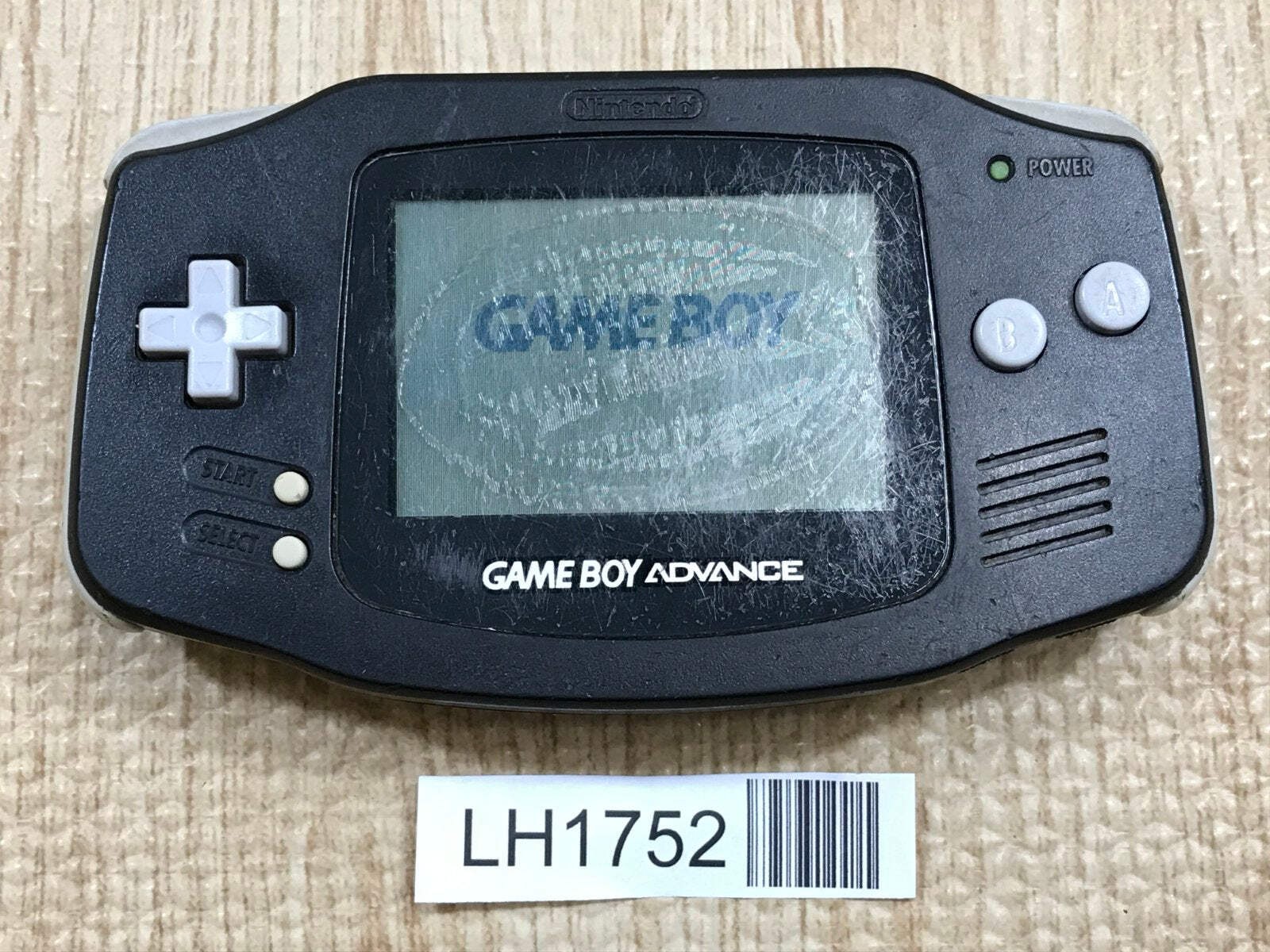 GameBoy Advance Black Console Nintendo Japan - With Defects LH1752