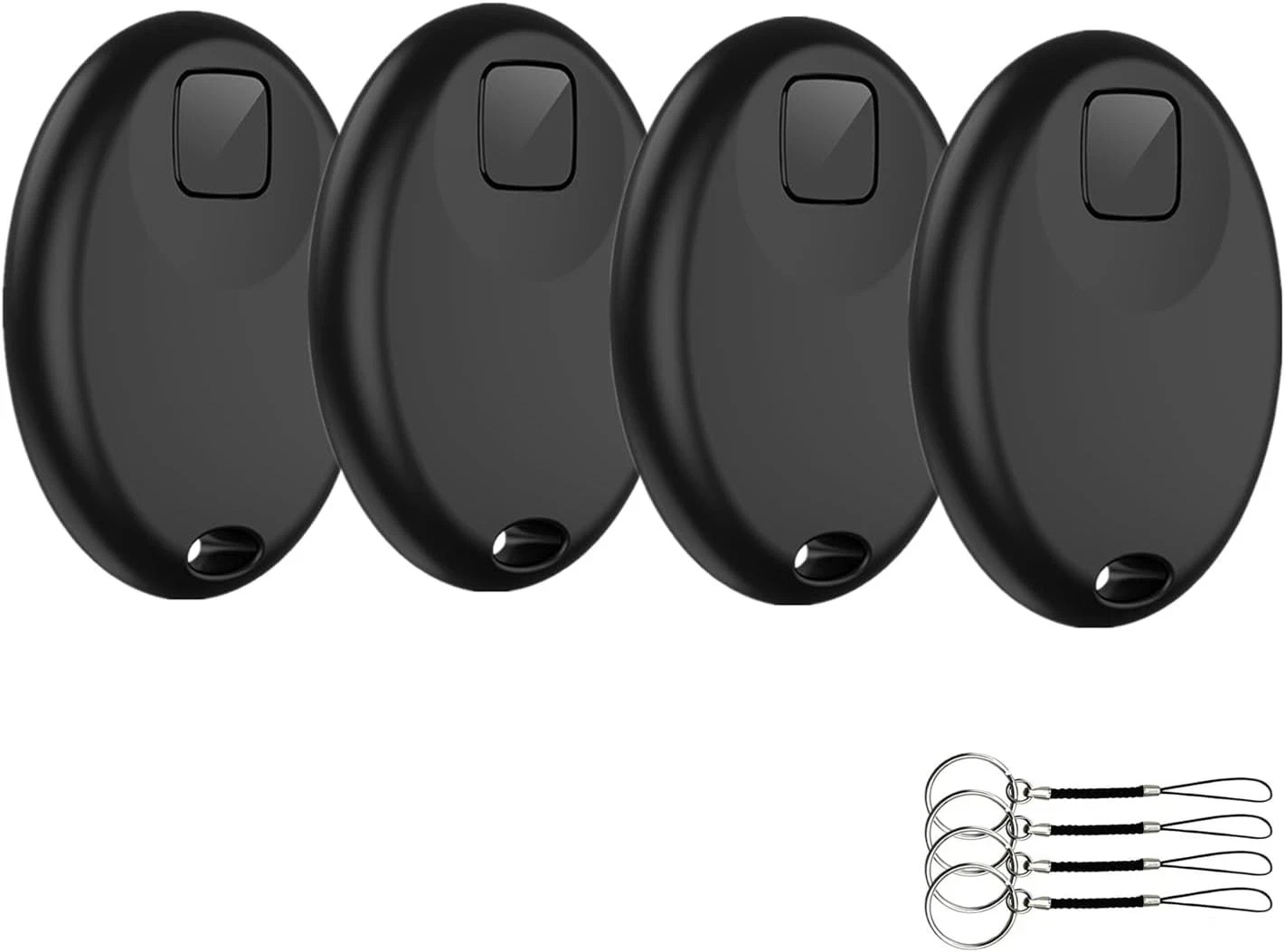 Air Tags 4 Pack, Bluetooth Key Tracker with Apple Find My (iOS Only), Item Finde