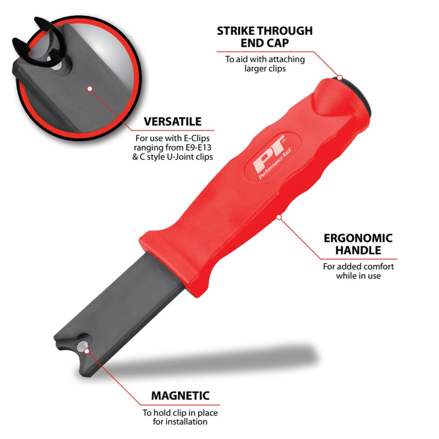 JEGS Magnetic E-Clip Installation Tool