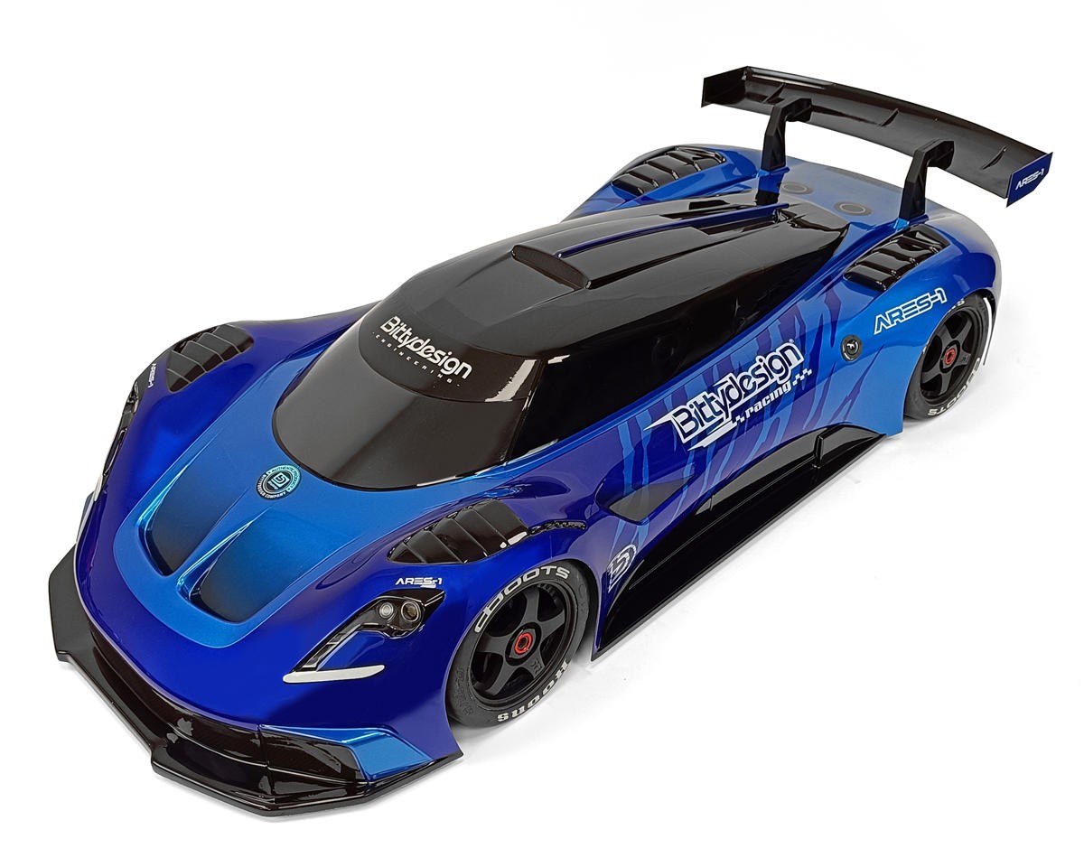 Bittydesign ARES-1 1/7 Supercar Body (Clear) (1.5mm) [BDYGT7-AS1]