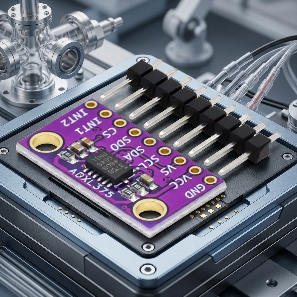 ADXL375 Accelerometer Module for Motion Detection in Embedded Projects