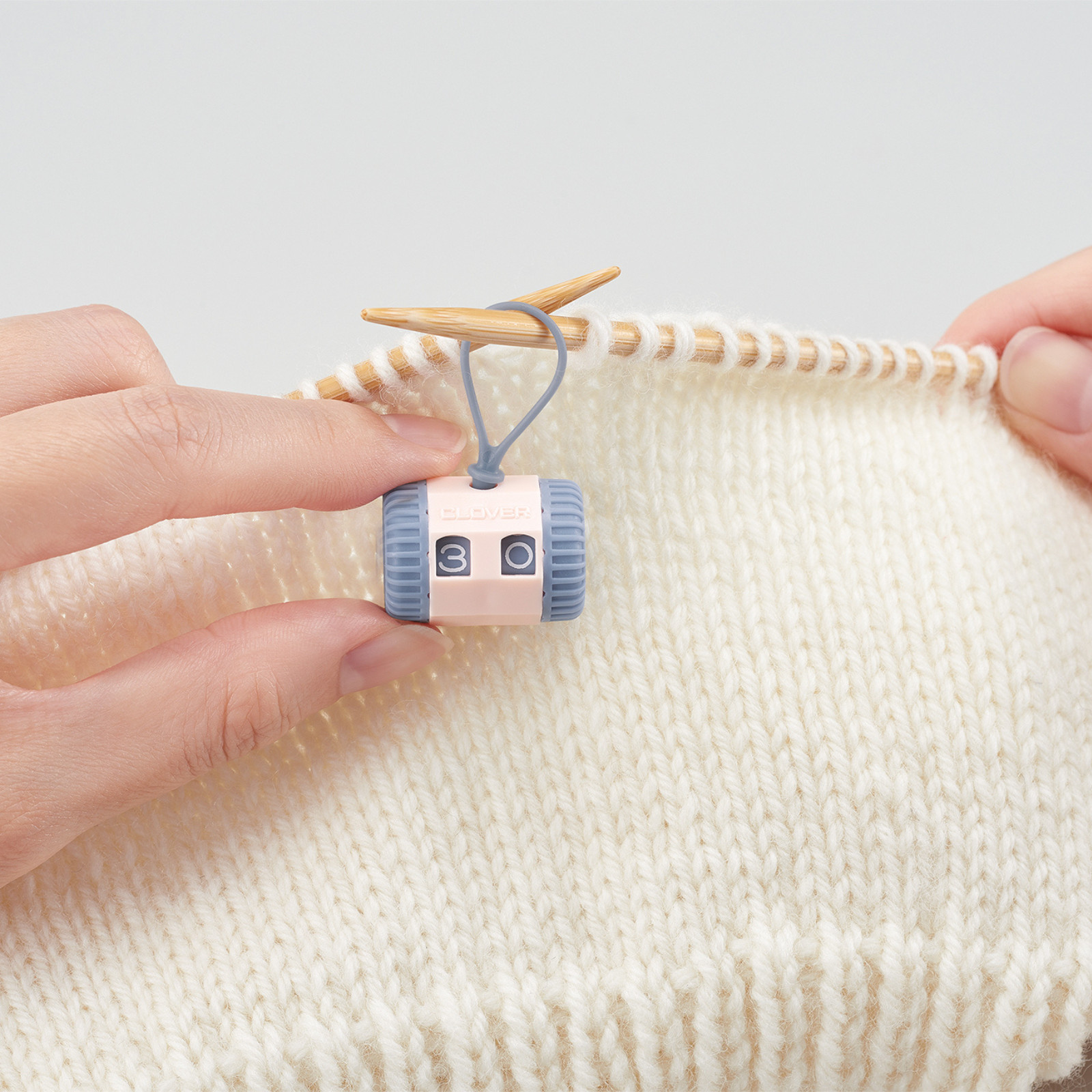 Clover: Universal Knitting Counter - CL3202 - Rows - Loop Style - Tools