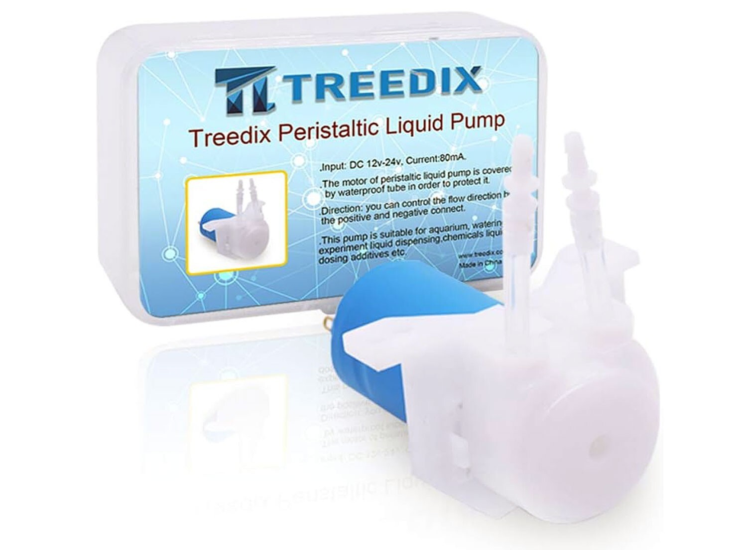 Peristaltic Pump, DC 12V Small Dosing Peristaltic Pump-Metering Pump-Hose Pump