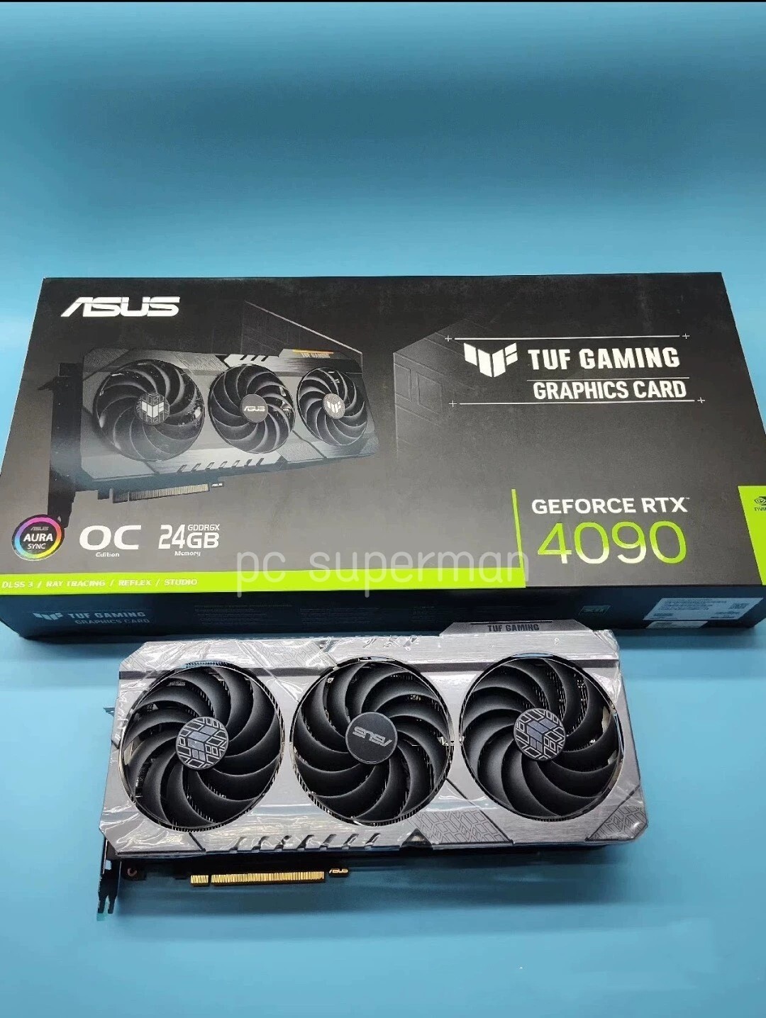 ASUS RTX 4090 Tuf Gaming (No Core & VRAM) With Box --*Clearance* (FOR PARTS)