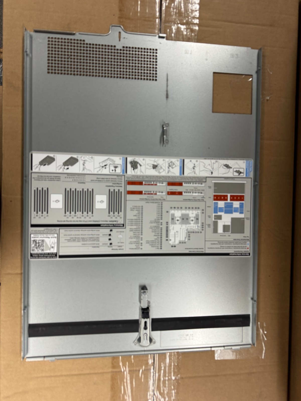 DELL EMC POWEREDGE R640 8 Bay CHASSIS TOP COVER 6053B1319501