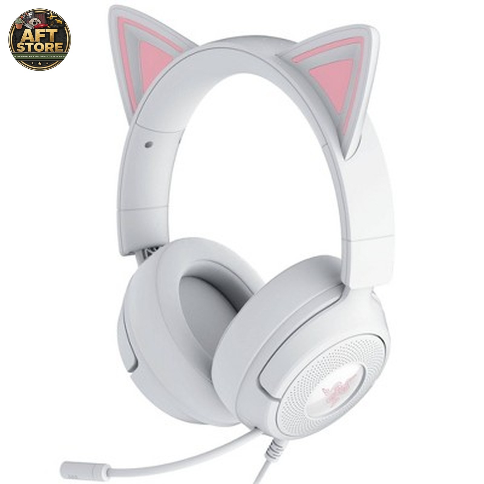 Razer Kraken Kitty V3 X Wired Gaming Headset - White