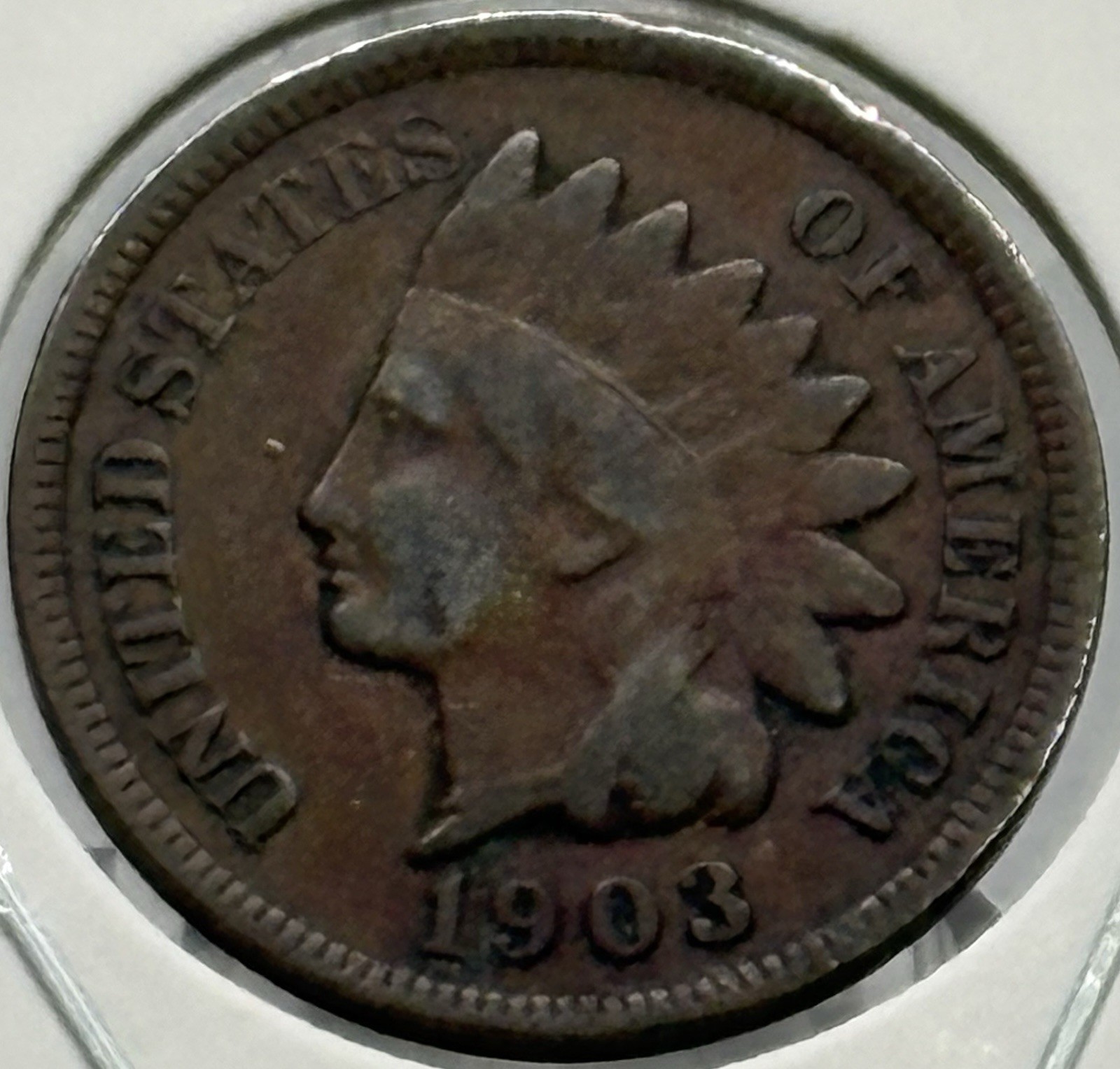 1903 Indian Head Cent, VG/F, Very Nice, Low Mintage! 🔥