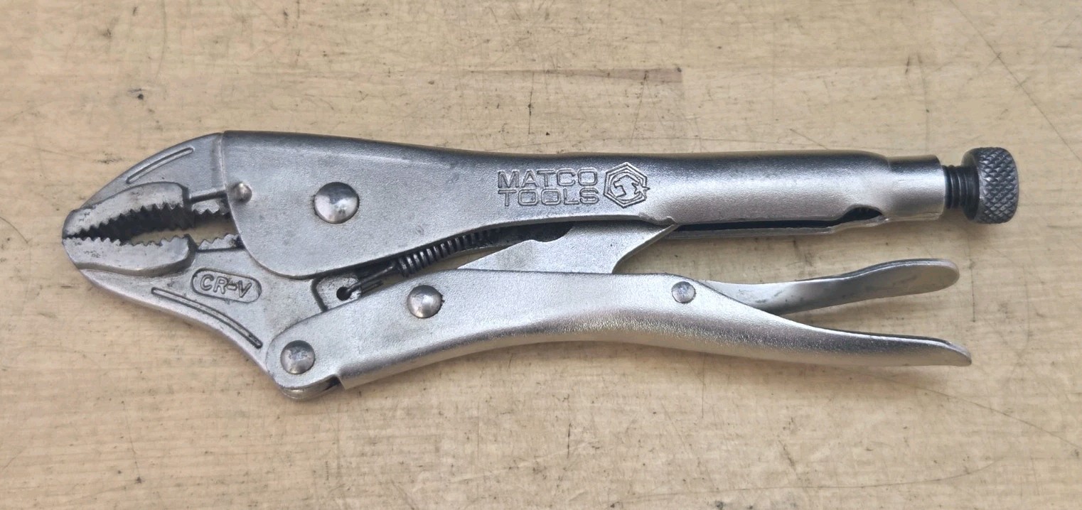 Matco Tools MJCJ10 - 10" Curved Jaw Locking Pliers