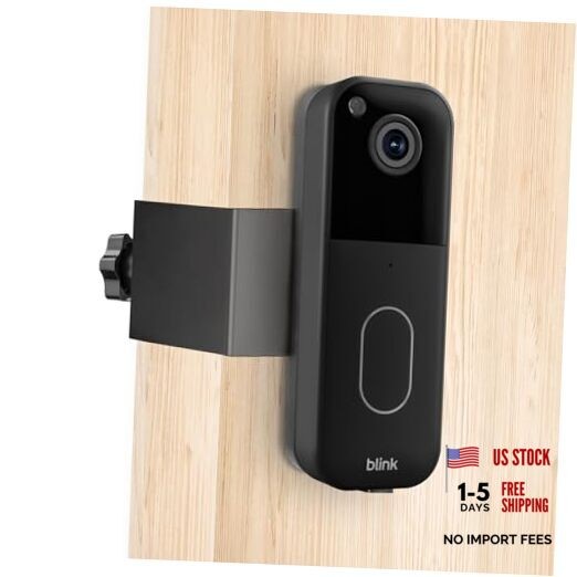 Anti-Theft Blink Doorbell Door Mount,No-Drill Mounting Bracket for Blink