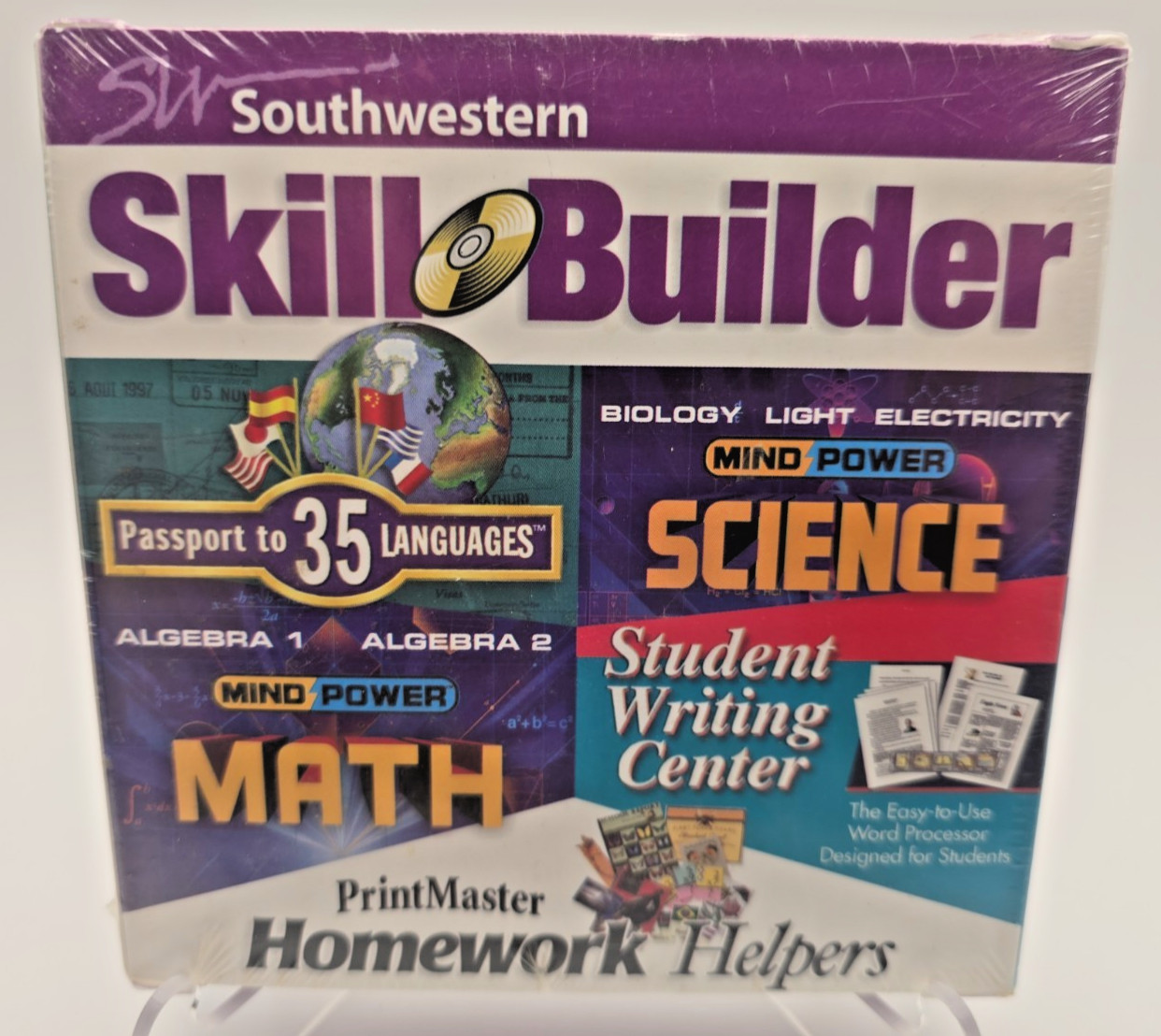 PC CD-ROM ~ Southwestern Skill Builder ~ Math Science Language Writing