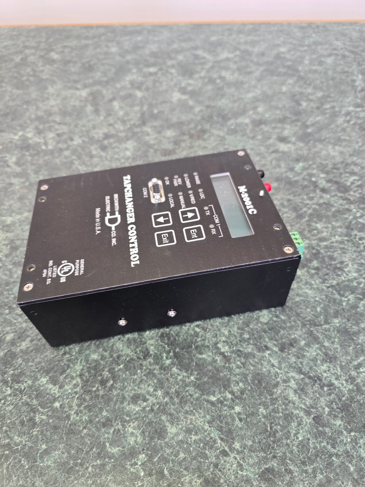 BECKWITH ELECTRIC TAPCHANGER CONTROL M-2001C