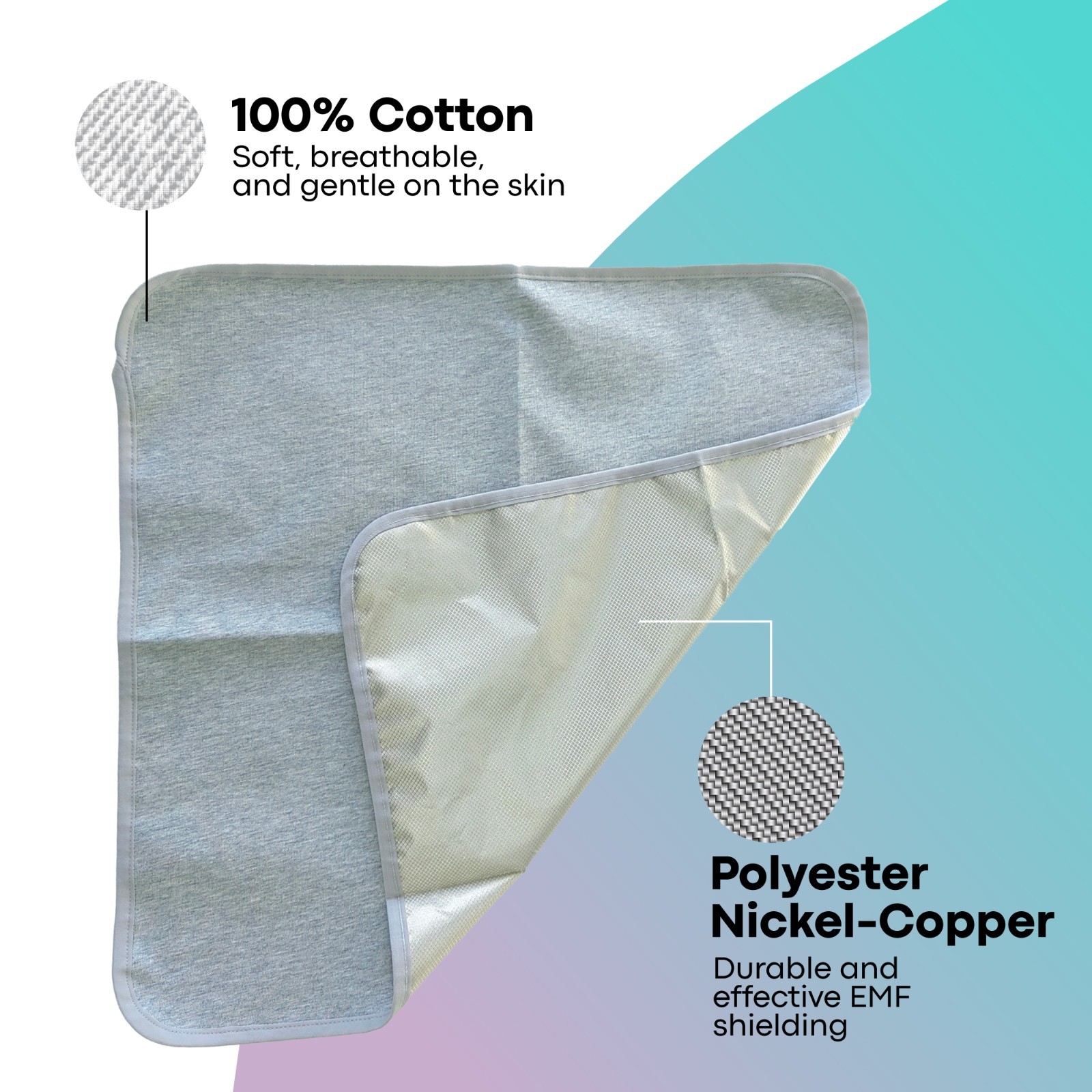 EMF Radiation Shielding Protection Blanket