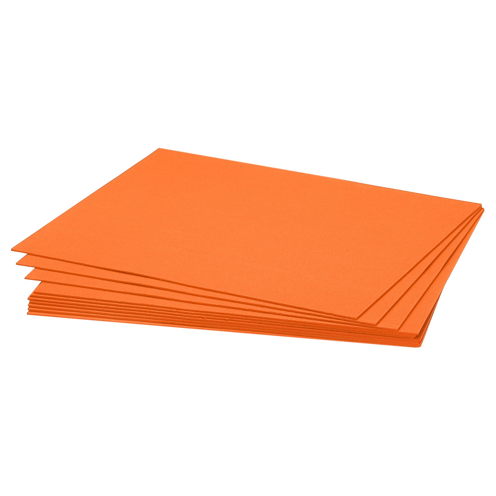 EVA Foam Sheets Orange 10.8 x 8.5 Inch 1.7mm Thick Crafts Foam Sheets 10Pcs