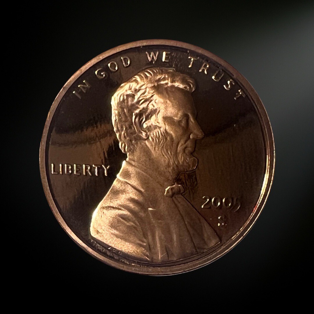 2005-S Lincoln Memorial Penny Proof BU San Francisco Mint