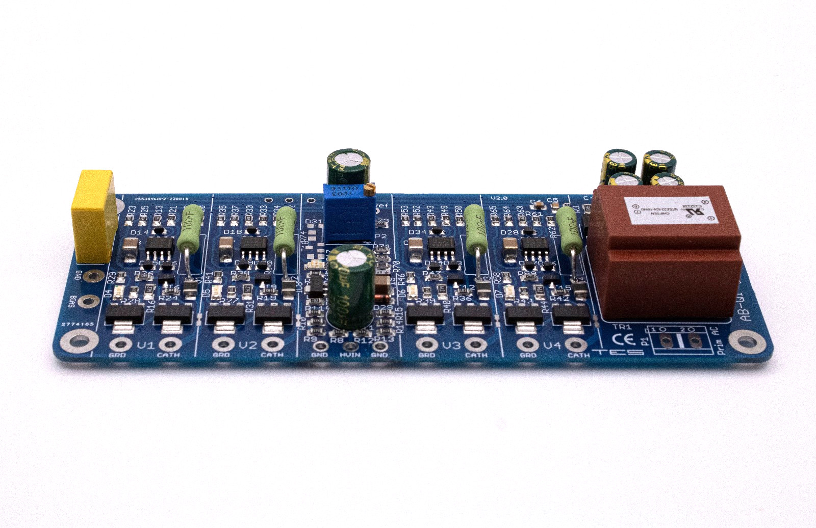 Auto Bias Module for four tubes (one PCB to control 4 power tubes)