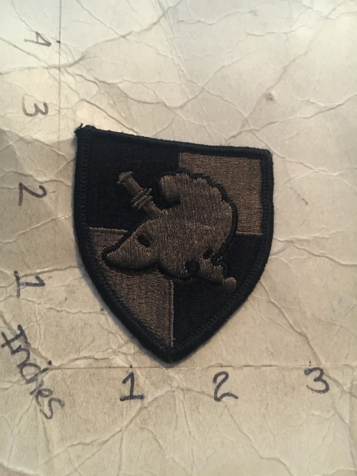US Army Military Academy Cadets m/e subdued patch 10/9/25