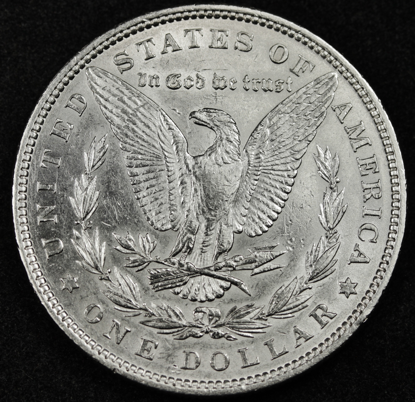 1879 Morgan Silver Dollar. A.U. (Inventory A)