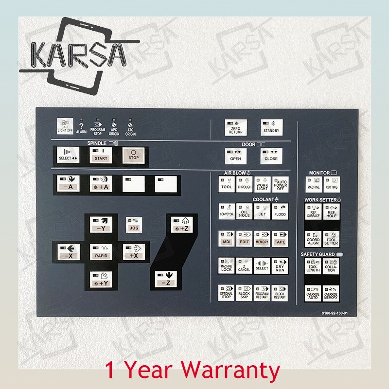 lathe 9100-92-130-01 membrane keypad