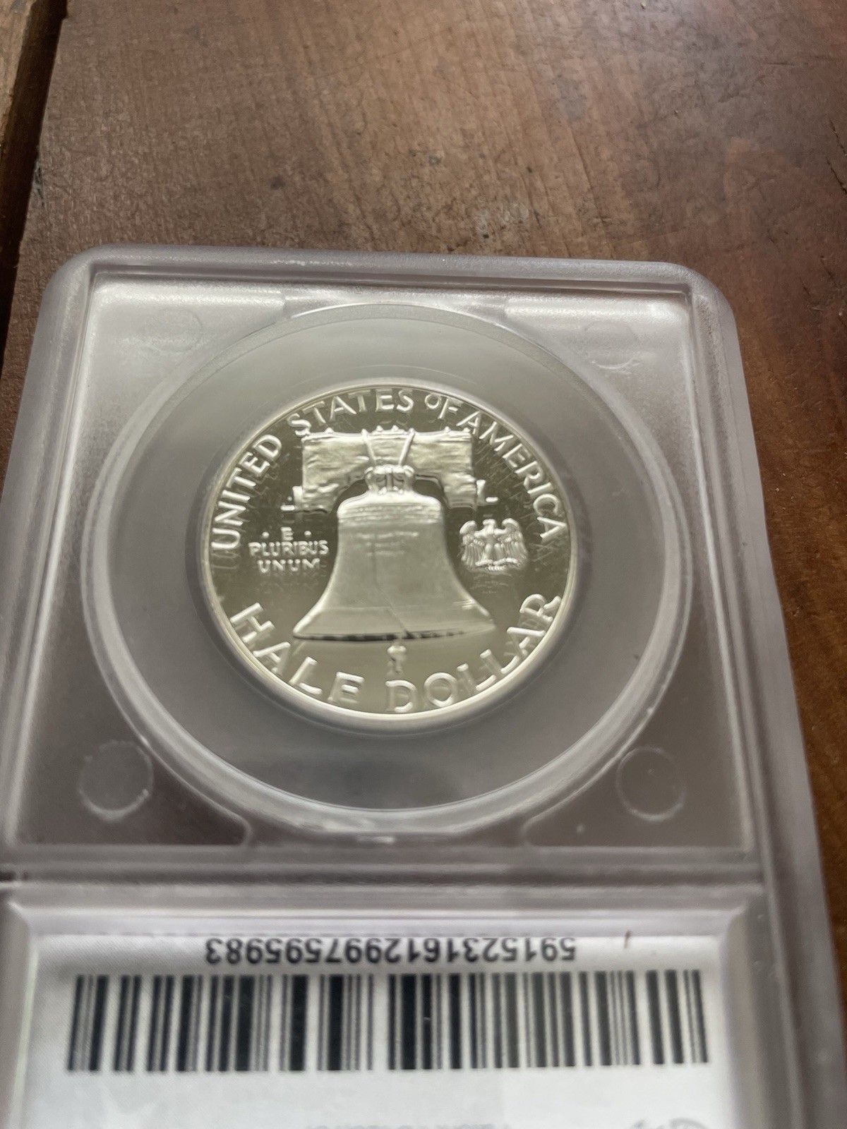 1962 Franklin Half Dollar Dcam Top Pop