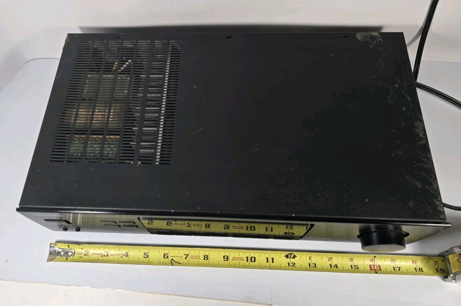Kenwood SS-992 AV Surround Processor - tested Works Missing Foot