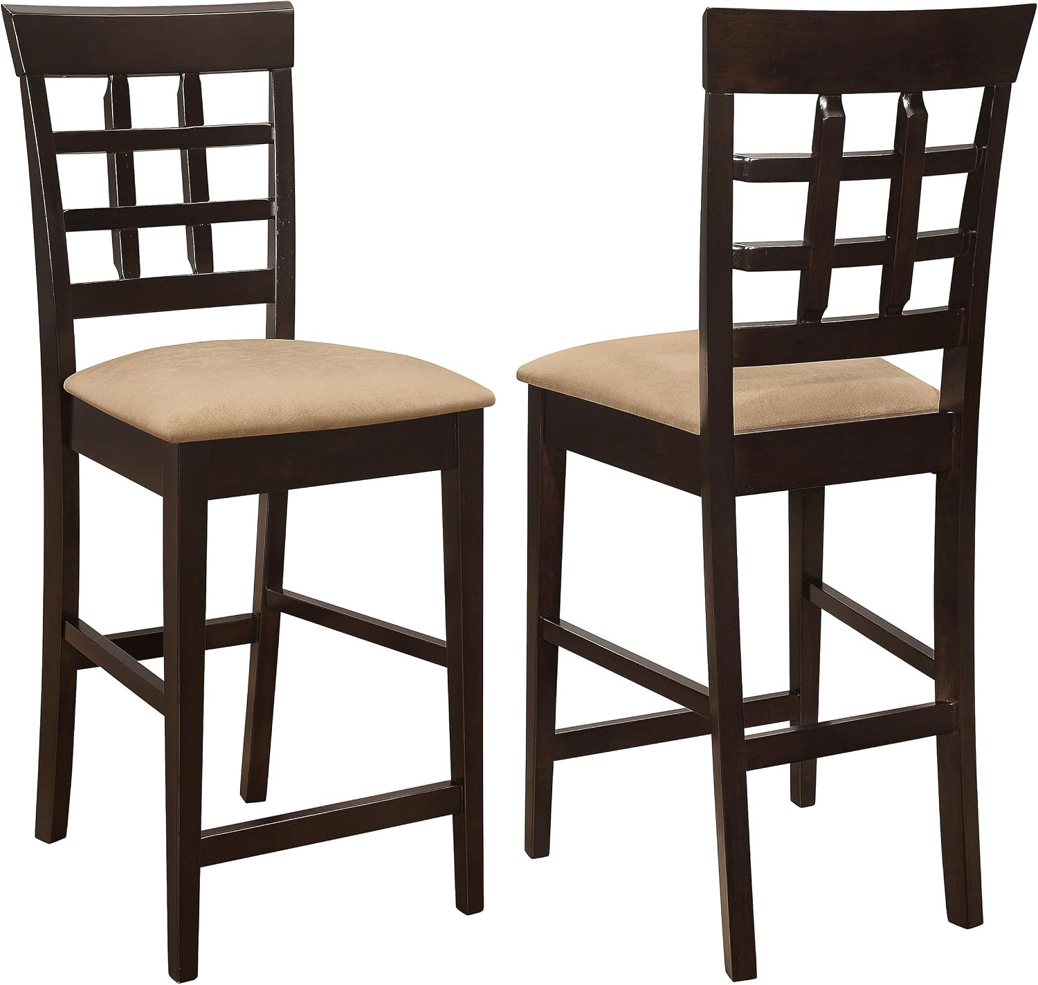 Coaster Home Furnishings - Gabriel - Wood Counter Height Chairs (Set of 2) - Lat