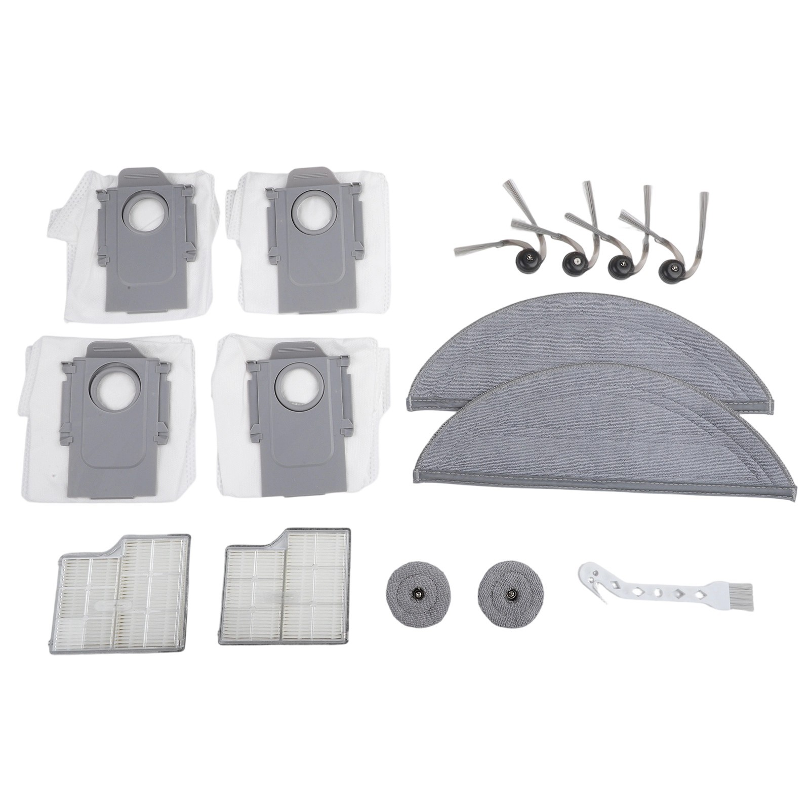For Saros 10 Vacuum Accessories Pack Featuring Microfiber Mop Pads and Filters