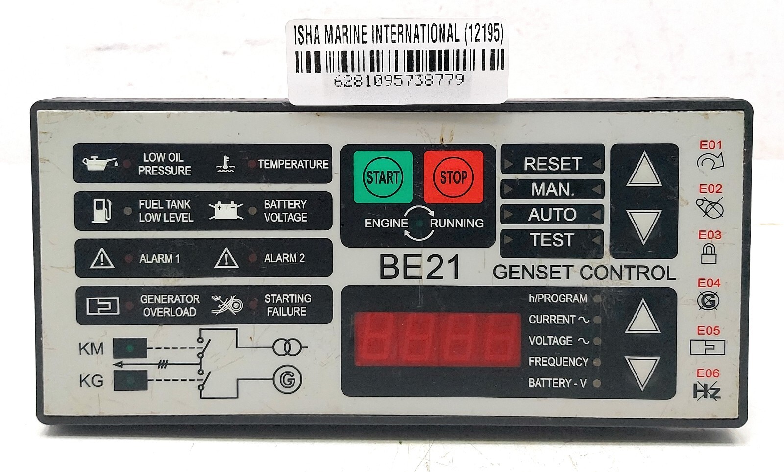 Bernini BE21 Genset Control